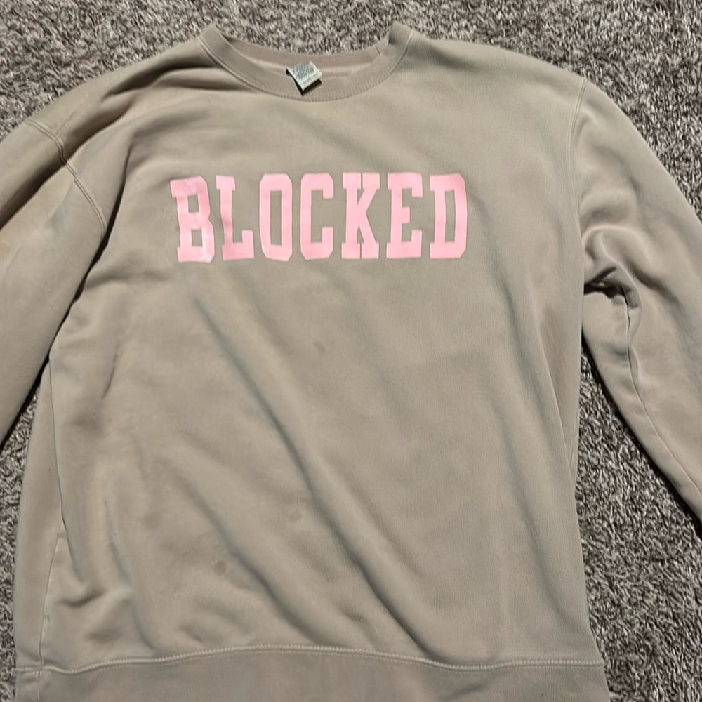 CALL HER DADDY BARSTOOL BLOCKED SWEATSHIRT